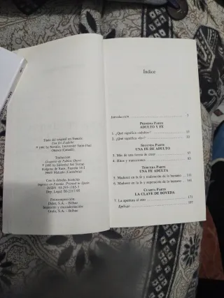 Una Fe adulta El proceso de maduración en la fe