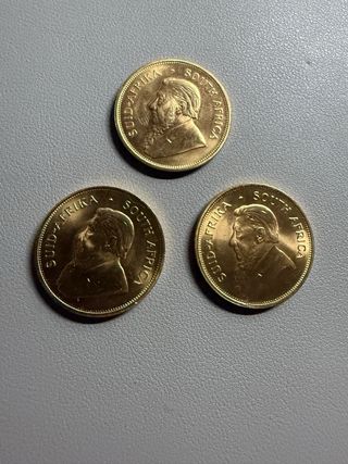 Moneda Oro Krugerrand 1 Onza, varias unidades.