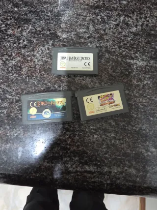 Lote 3 Juegos Game Boy Advance