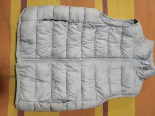 Lote 2 chalecos acolchados ligero cuello alto