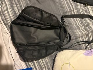 Mochila Imantada Moto Negra y Roja