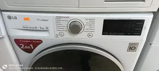 LAVADORA CON SECADORA L.G 8 KG A 5 KG