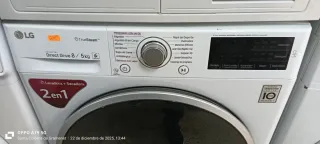 LAVADORA CON SECADORA L.G 8 KG A 5 KG