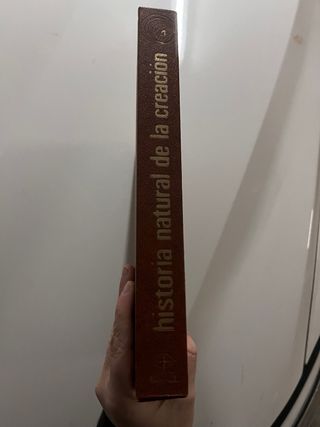 2 libros historia natural de la creación