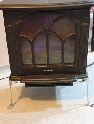 Estufa Eléctrica Cecotec Negra
