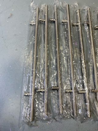 Pack 10 puxadores inox 256mm