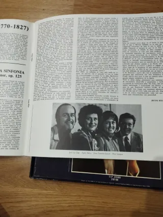 Vinilo Beethoven Sinfonías 8/9 Karajan