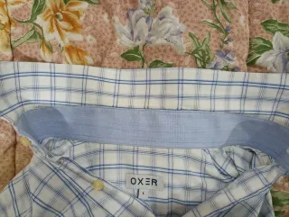 Camicia uomo OXER a quadri L.