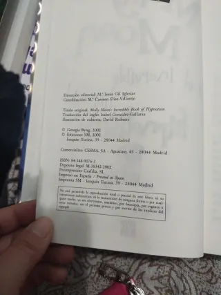 Molly Moon Y El Increible Libro Del Hipnotismo ...