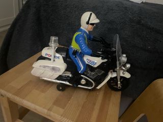 Moto de Policía de Juguete