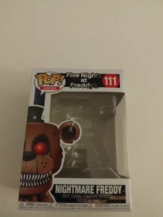 Caja funko nightmare freddy five nights at freddys