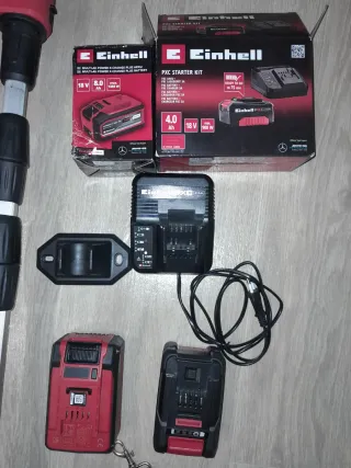 Vareador aceituna Einhell + 2 baterías y cargador