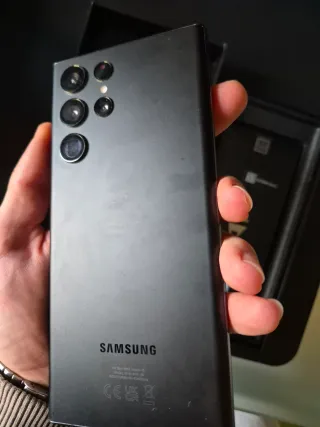 Samsung Galaxy S22 Ultra Scatola Nera 256gb