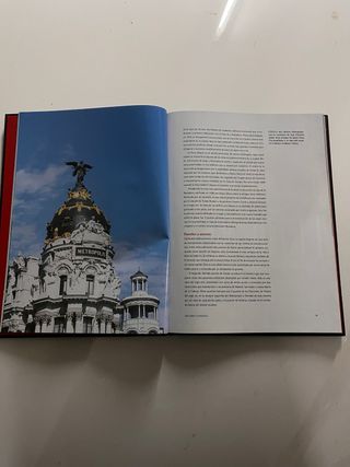 libro sobre la ciudad de Madrid
