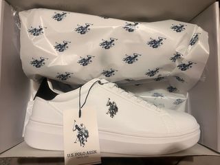 Zapatos U.S. Polo Assn. Hombre Blancos