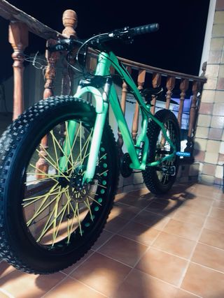 Bicicleta de Montaña Verde