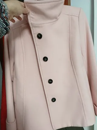 Chaquetón rosa