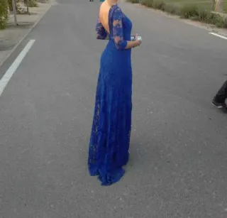 Espectacular vestido de fiesta