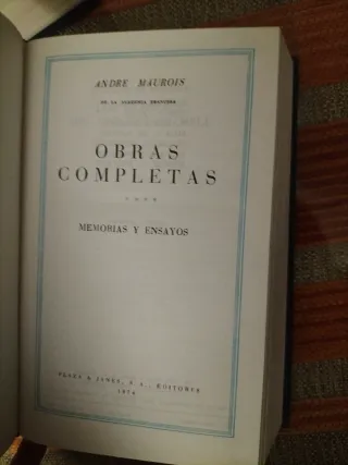 Aldous Huxley y André Maurois – Obras completas