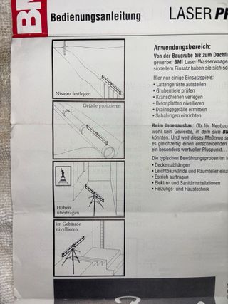 Nivel Láser BMI LASERKING 670