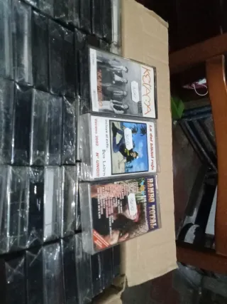 Lote Cintas Caset Música Variada a un 1€ cada una