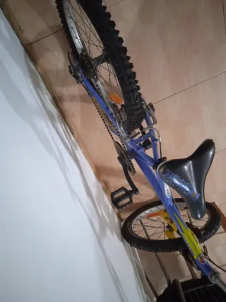 Bicicleta infantil Decathlon azul