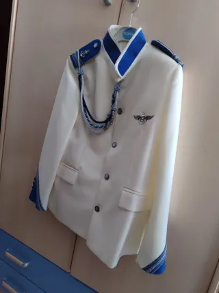 Traje Comunión Armirante Azul y Blanco