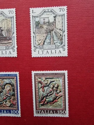 Serie francobolli Repubblica Italiana