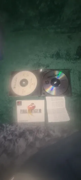 Juegos PS1 Final Fantasy VII y VIII RPG