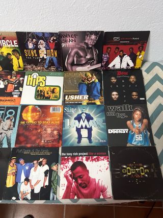 Lote 20 Maxi Singles CD Rap Hip Hop R&B Soul