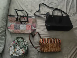 Lote 4 bolsos