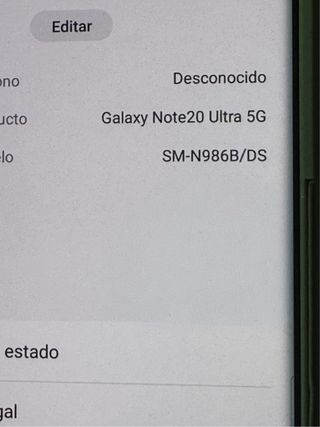 Samsung Galaxy Note 20 Ultra 5G, 256 GB, 12 GB RAM