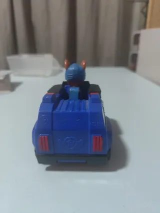 Coche Patrulla Canina Azul + muñeco