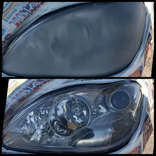 Pulido y lacado de faro, servicio solo a domicilio