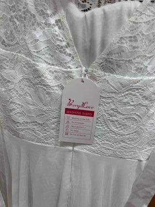 Vestido blanco Every Love talla 40