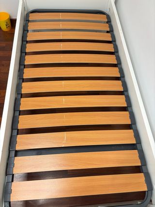 Somier de lamas sin patas