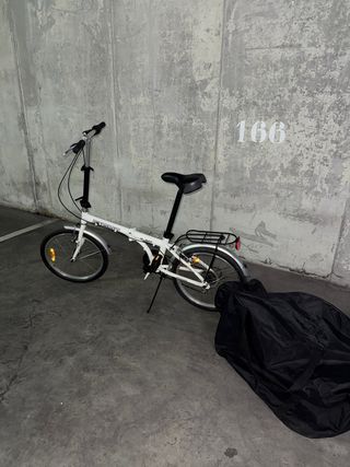 Bicicleta Plegable + funda transporte