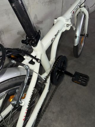 Bicicleta Plegable + funda transporte