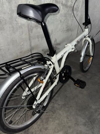Bicicleta Plegable + funda transporte