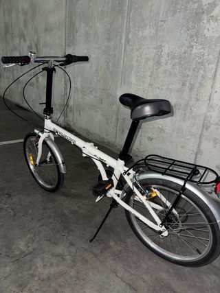 Bicicleta Plegable + funda transporte