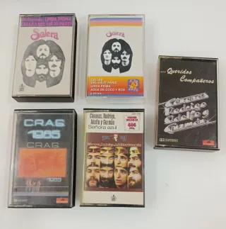 4 Cintas Cassettes Solera y Cánovas, Rodrigo ELIGE