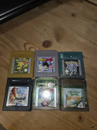 Gameboy Color Verde + Giochi