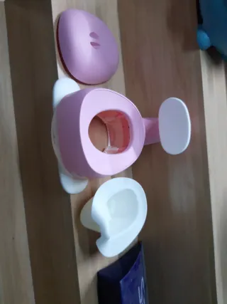 Copa de aprendizaje rosa