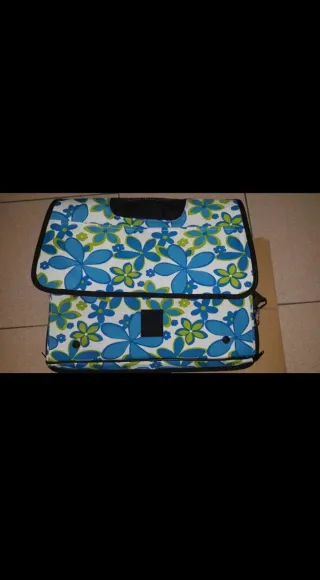 Transportín gato/perro floral