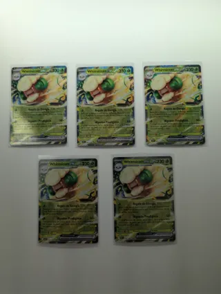 5 Cartas Whimsicott EX N5 Español