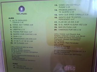 CD LUIS EDUARDO AUTE ALMA FUGA 2LP'S