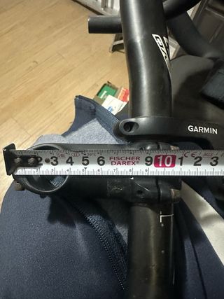 Manillar carbono EVO  soporte Garmin i pontencia