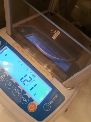 Pendientes Oro 18k con Perlas y Granates