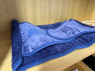 Manta eléctrica azul 126x30 cm