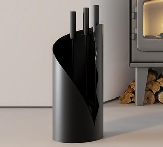 Set moderno accessori camino